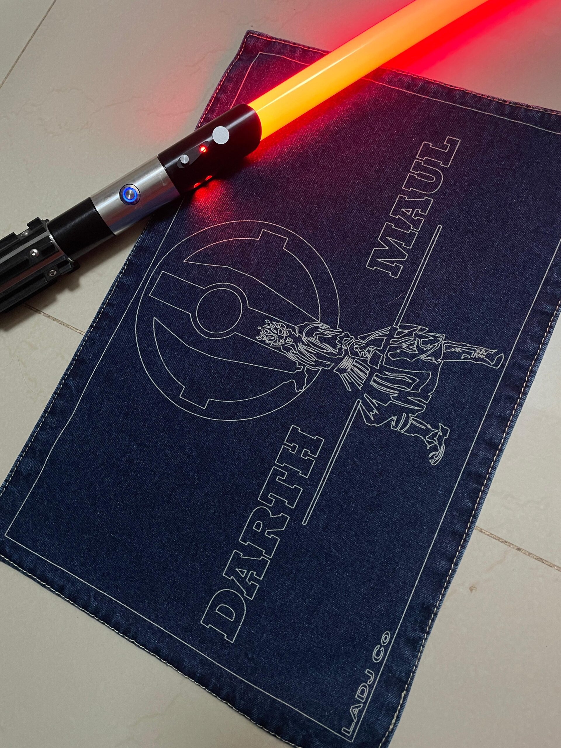 Set Manteles de Mezclilla Darth Maul (Star Wars)